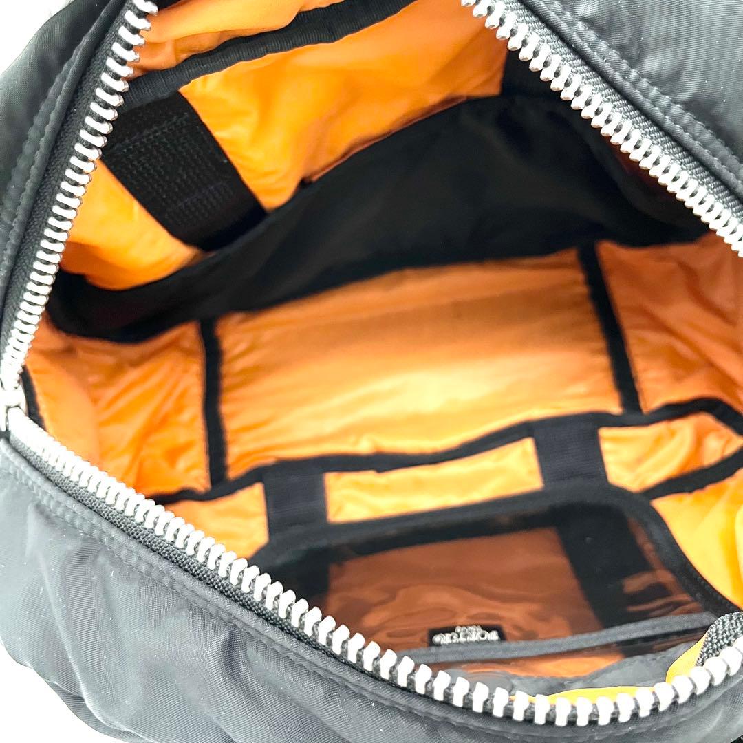 【美品】ポーター タンカー ダッフル ミニボストン ブラック 大容量 肩かけ