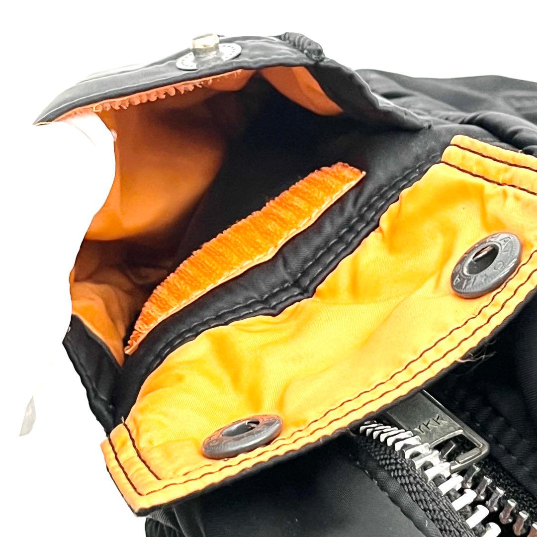 【美品】ポーター タンカー ダッフル ミニボストン ブラック 大容量 肩かけ