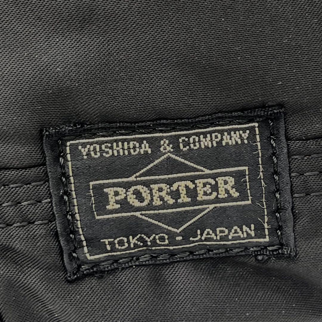 【美品】ポーター タンカー ダッフル ミニボストン ブラック 大容量 肩かけ