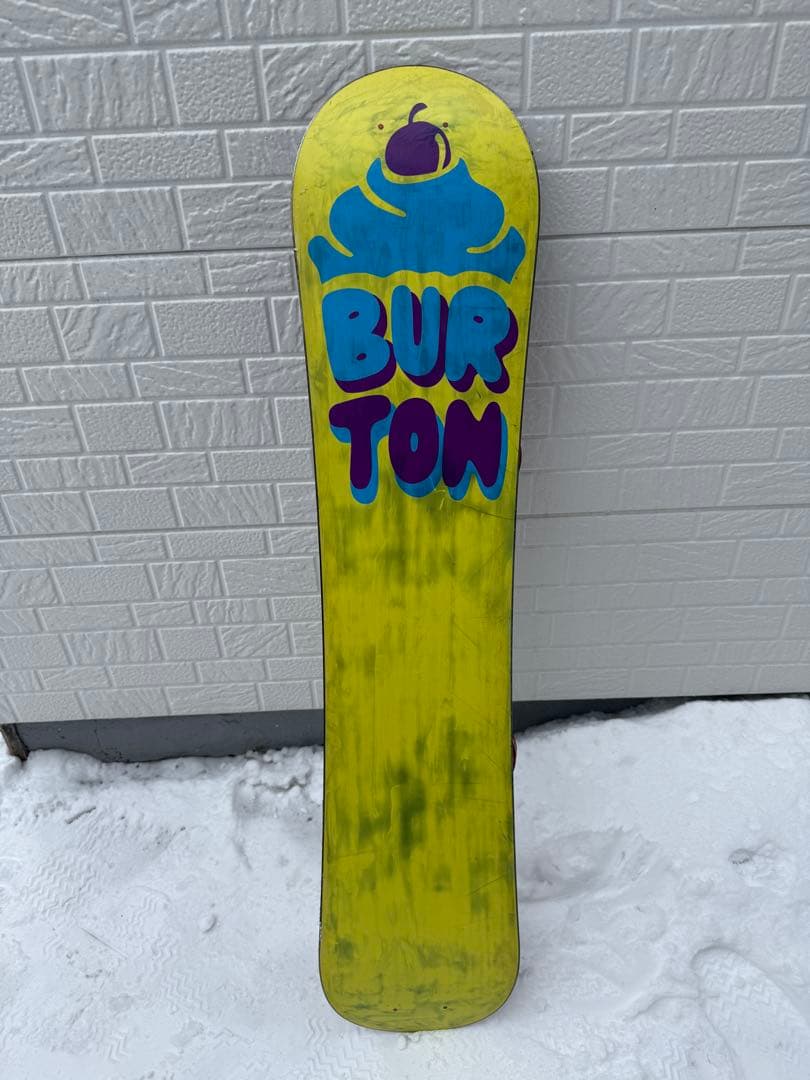BURTON バートン スノーボード キッズ 120ビンディング付　WAX済