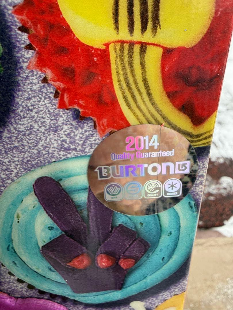 BURTON バートン スノーボード キッズ 120ビンディング付　WAX済
