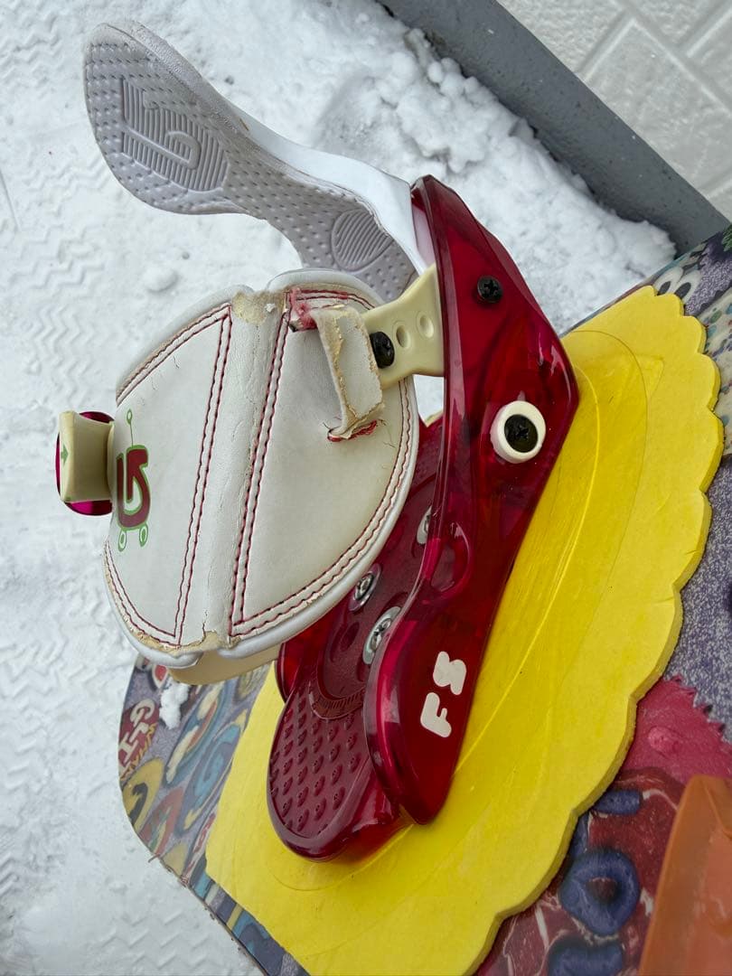 BURTON バートン スノーボード キッズ 120ビンディング付　WAX済