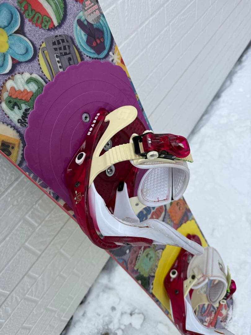 BURTON バートン スノーボード キッズ 120ビンディング付　WAX済