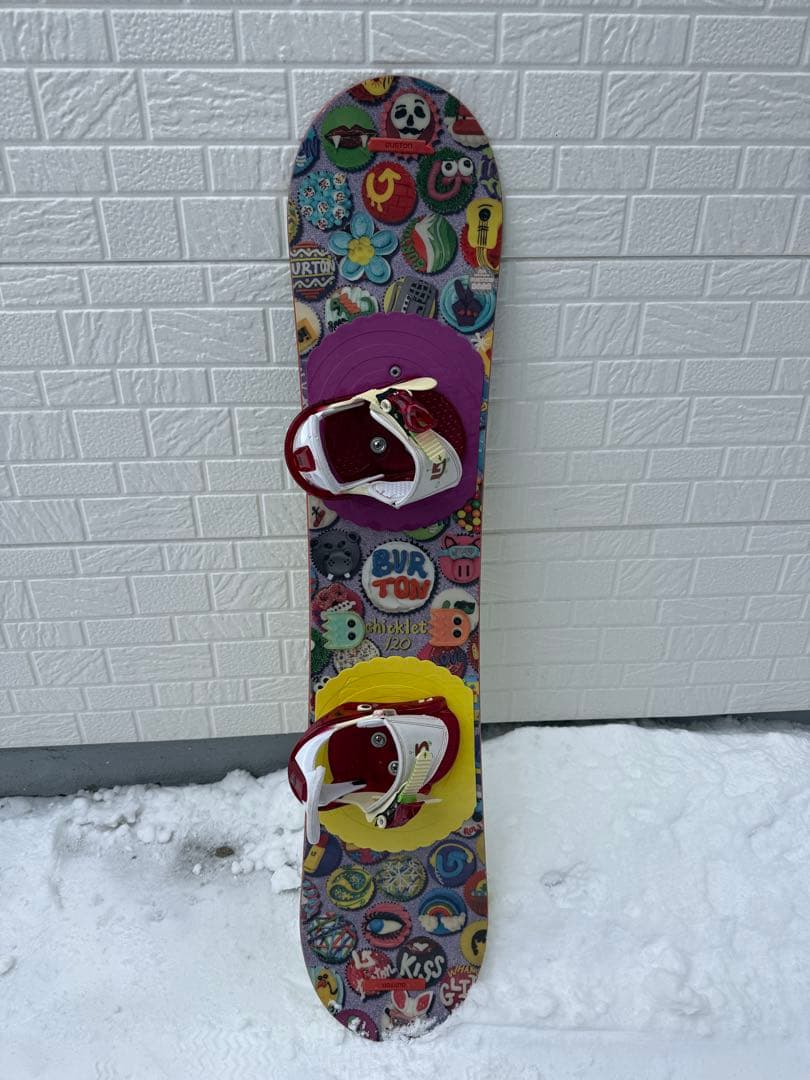 BURTON バートン スノーボード キッズ 120ビンディング付　WAX済