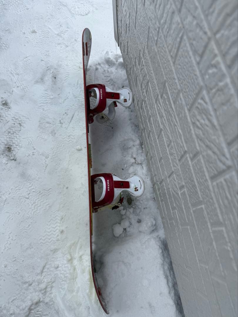 BURTON バートン スノーボード キッズ 120ビンディング付　WAX済