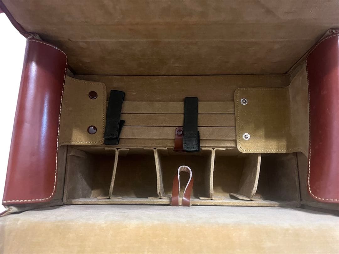 【希少】Nikon ニコン レザー　カメラケース カメラバッグ ブラウン