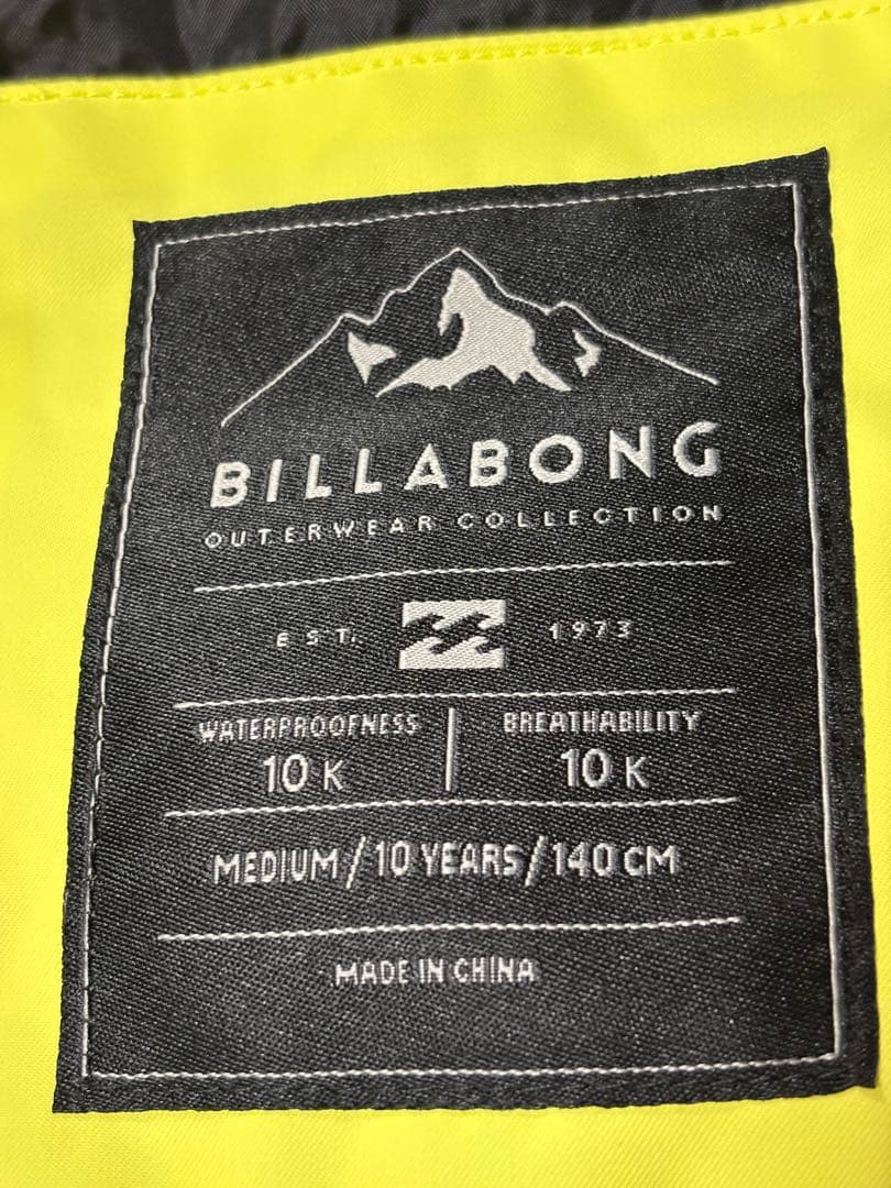 ビラボン　140 150スノーボードウェア　　子供　キッズ BILLABONG