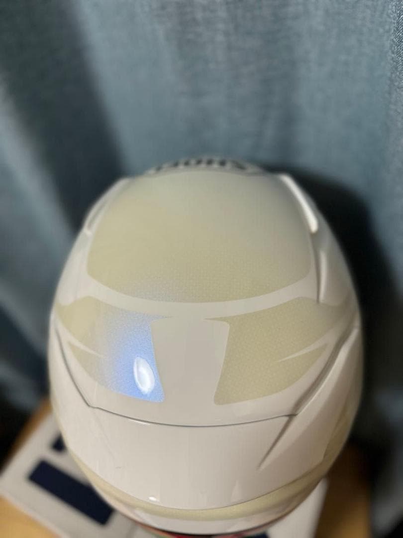 SHOEI Z-8 NOCTURNE　ホワイト Mサイズ インカム付き