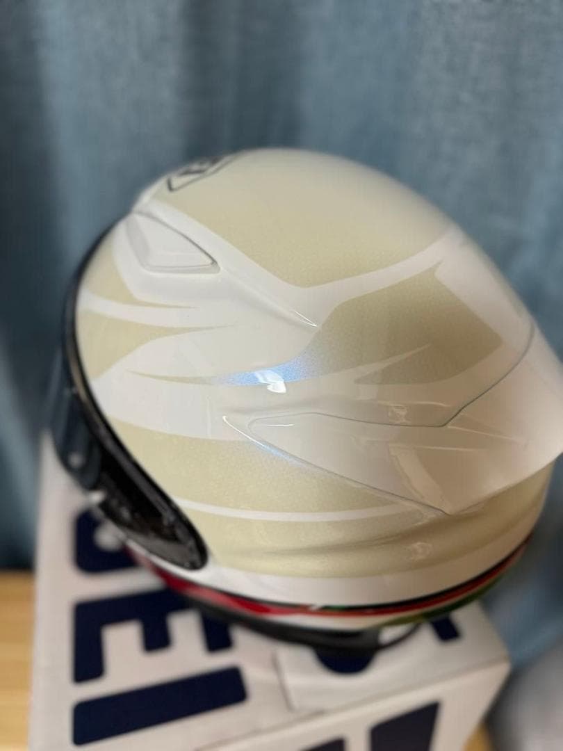 SHOEI Z-8 NOCTURNE　ホワイト Mサイズ インカム付き