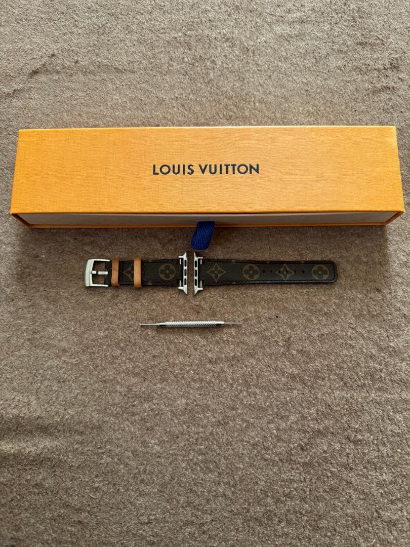 ルイヴィトン タンブール モノグラム　キャンバス　ストラップ　アップルウォッチ