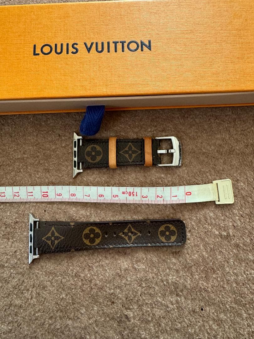 ルイヴィトン タンブール モノグラム　キャンバス　ストラップ　アップルウォッチ