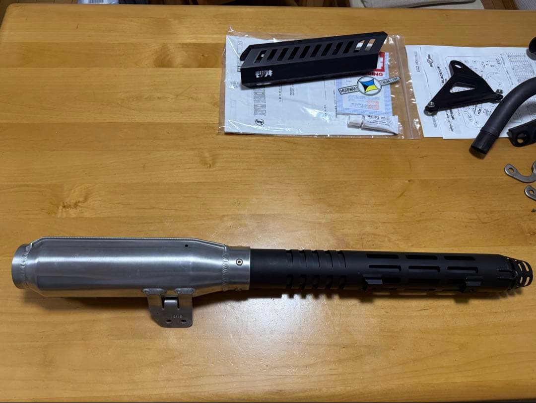 DAX125 モリワキMONSTERエキゾースト(ブラック)