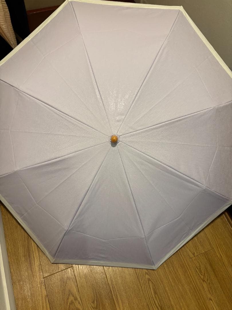 東レ　サマーシールド　COKAGE+ 木手元　2way折りたたみ傘　ライラック