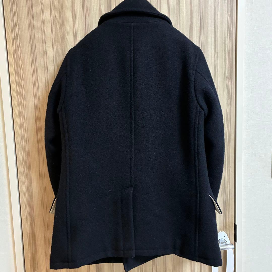 【Tomo】TOMORROWLAND ウールダブルブレストピーコート