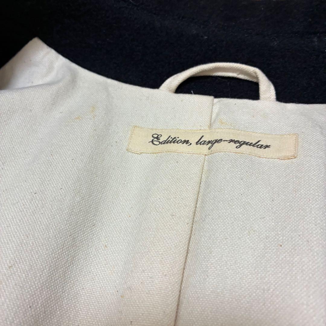 【Tomo】TOMORROWLAND ウールダブルブレストピーコート