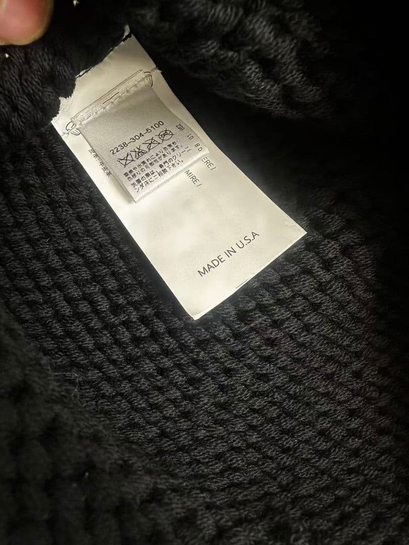 CHROME HEARTS クロスパッチ カシミア ニットキャップ