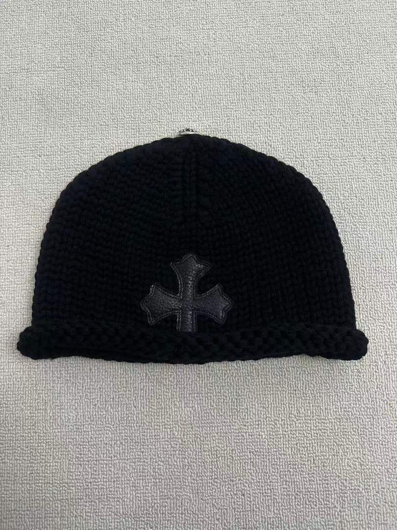 CHROME HEARTS クロスパッチ カシミア ニットキャップ