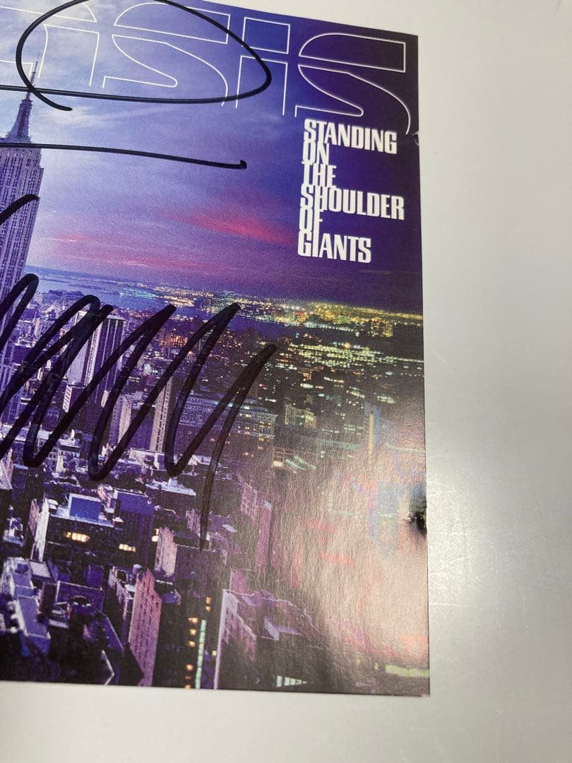 レア　オアシス　直筆サイン　oasis Liam Gallagher noel