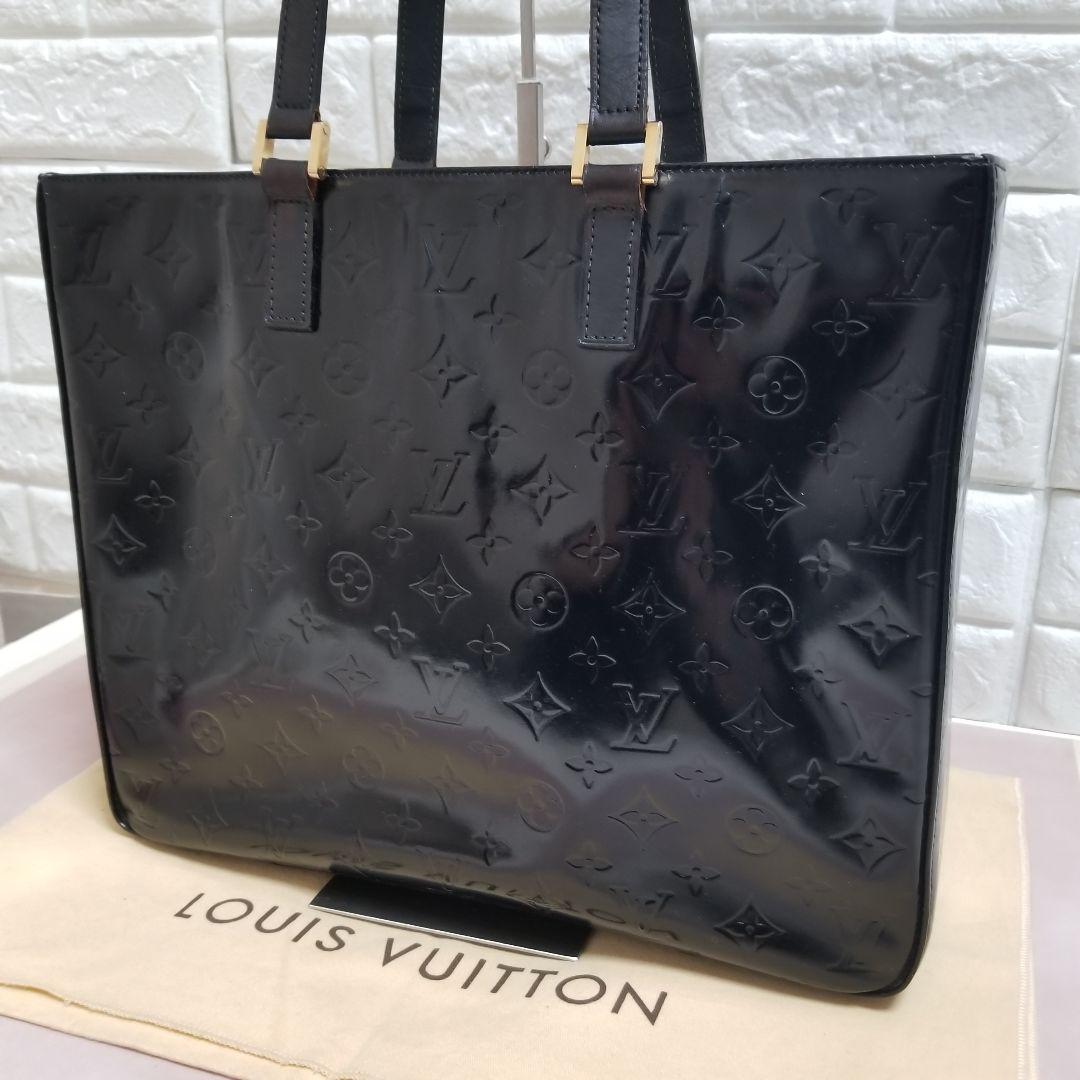 【きびちゃん】ルイヴィトン トートバッグ モノグラム ヴェルニ コロンバ