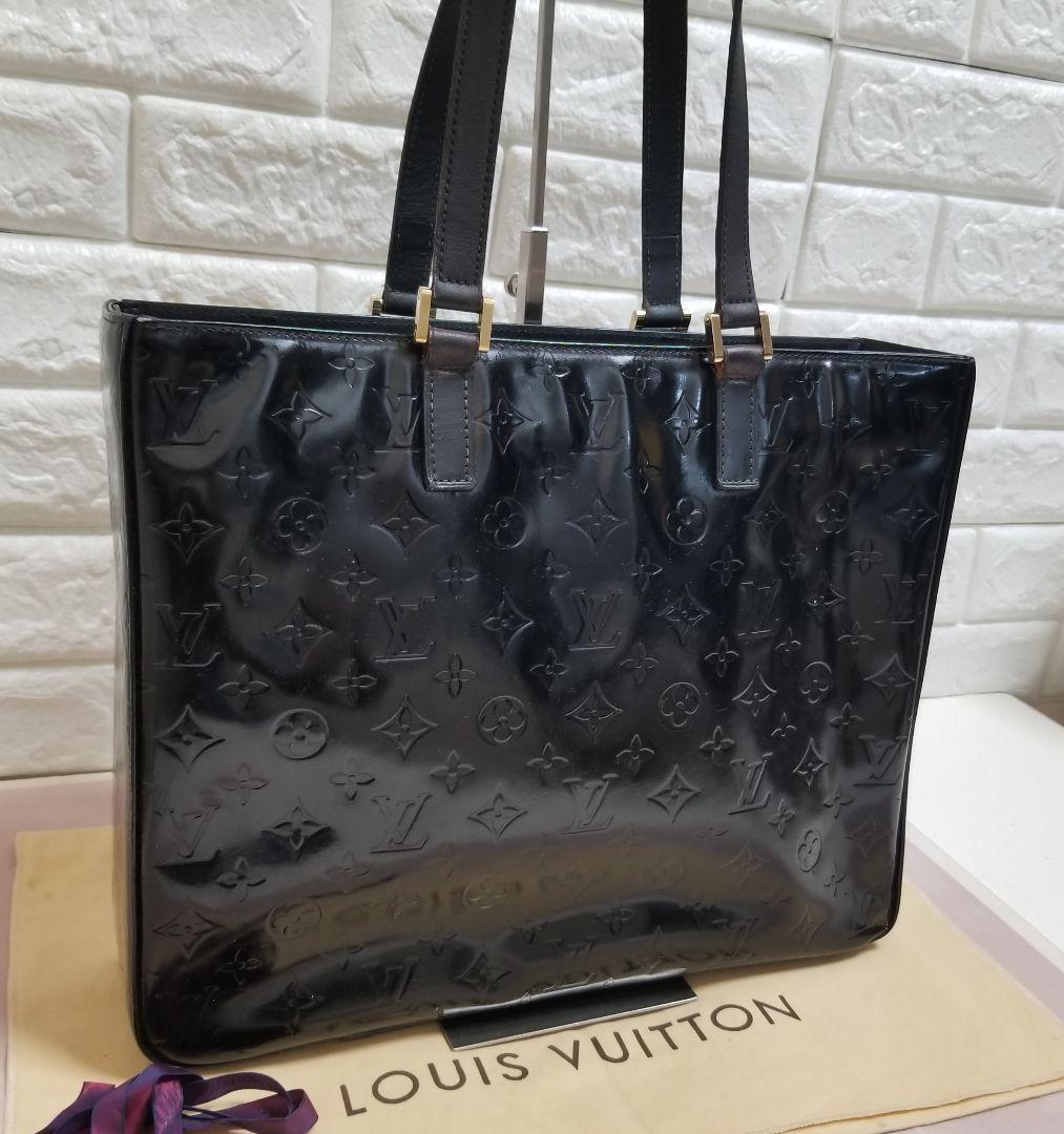 【きびちゃん】ルイヴィトン トートバッグ モノグラム ヴェルニ コロンバ