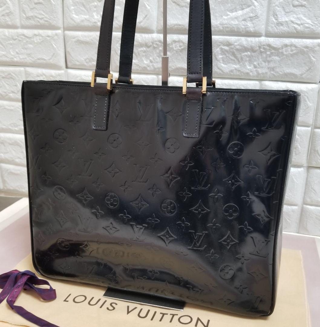 【きびちゃん】ルイヴィトン トートバッグ モノグラム ヴェルニ コロンバ