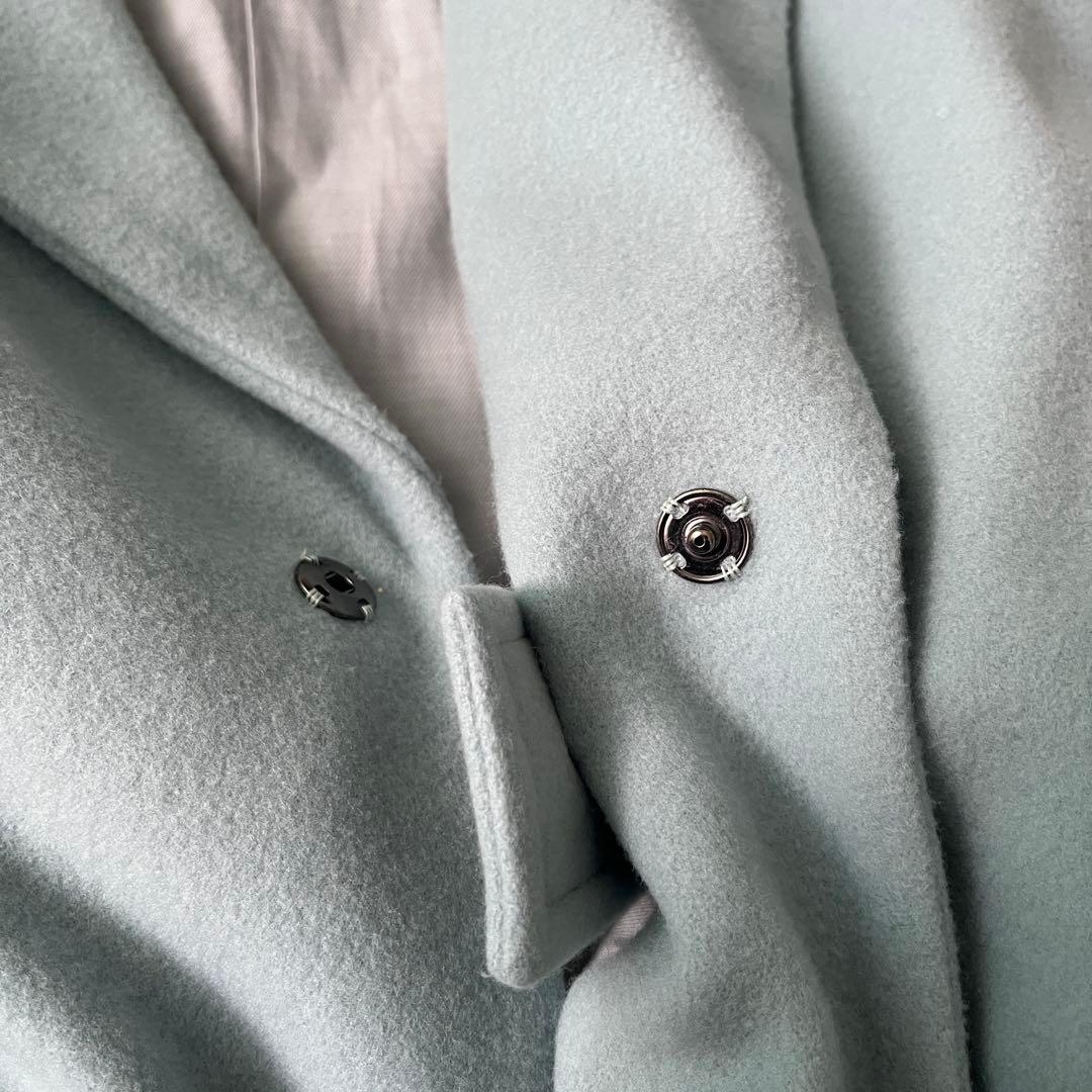 美品♡ヴァシュモン オーバーサイズコート ロングコート チェスター ベルト