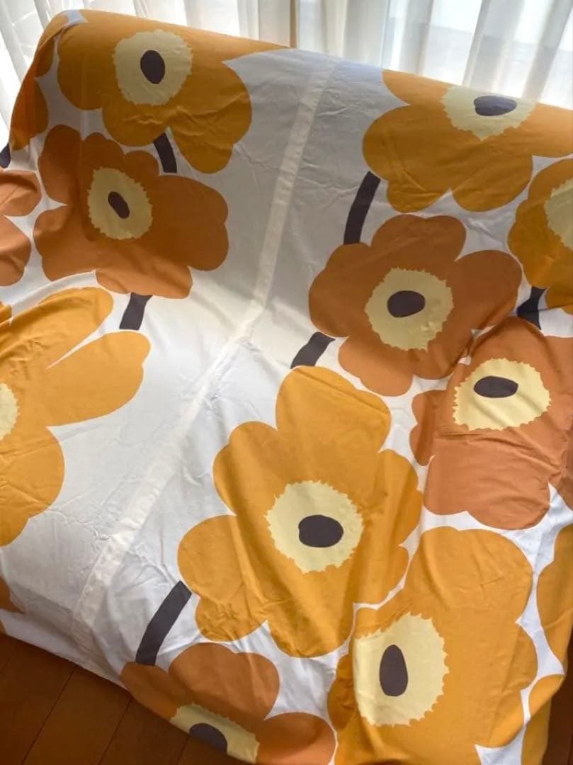 マリメッコ ウニッコ 花柄 ソファカバー 大判