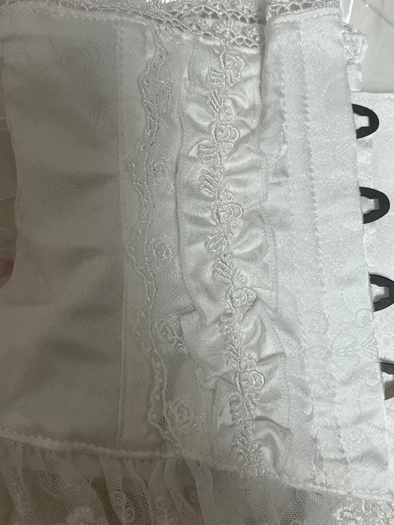 【ATELIER PIERROT】Frill Short Corsetホワイト