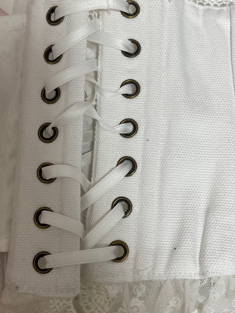 【ATELIER PIERROT】Frill Short Corsetホワイト