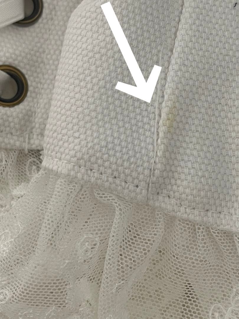 【ATELIER PIERROT】Frill Short Corsetホワイト