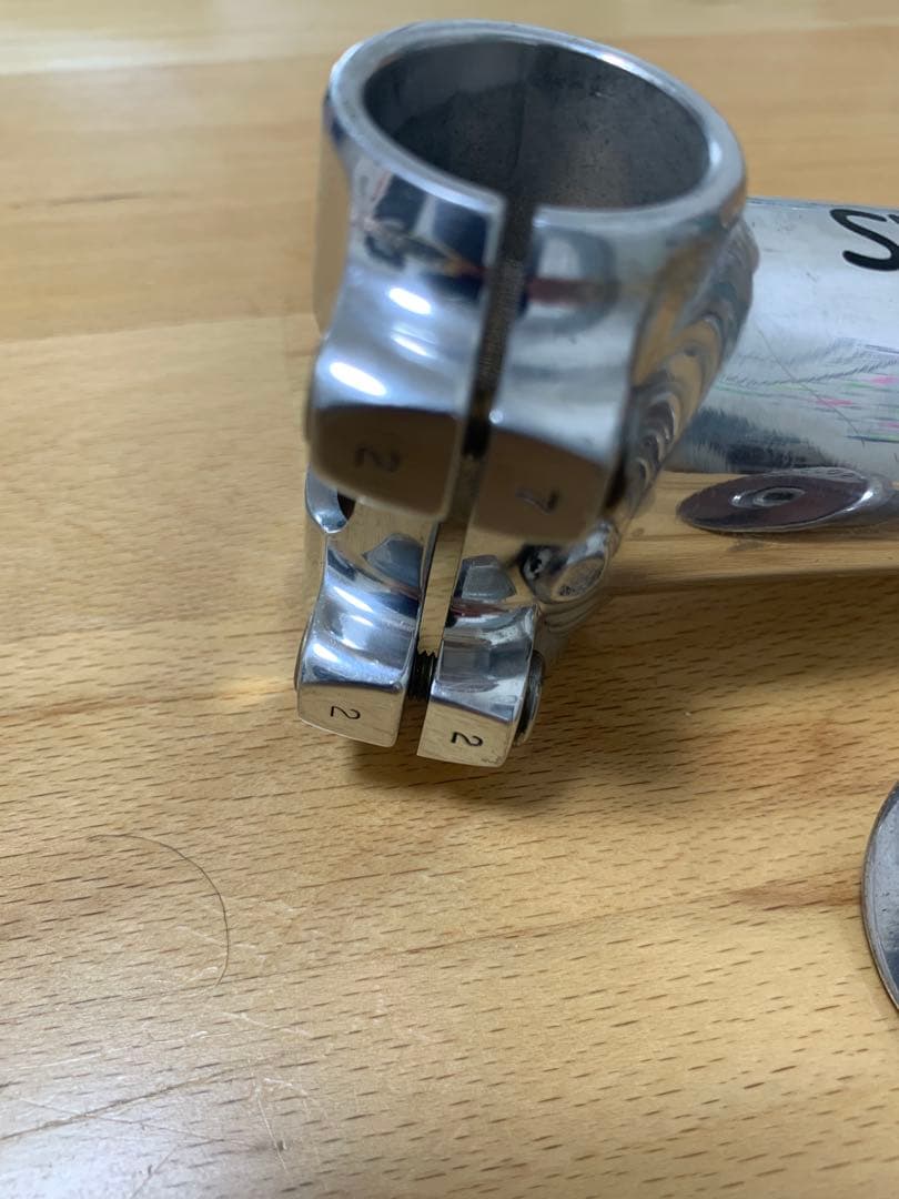 パーツ Syncros Cattle prod stem 120mm polished