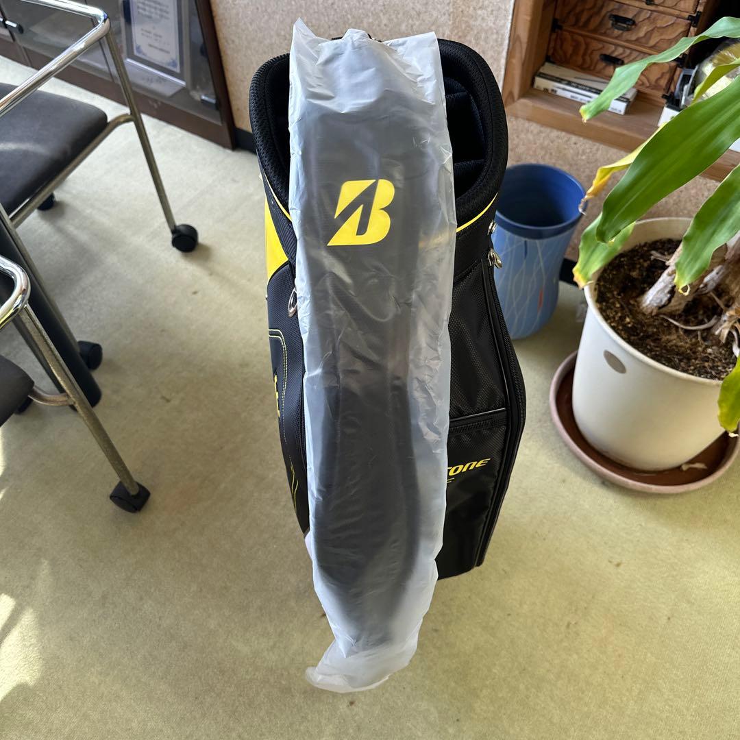 BRIDGESTONE ゴルフバッグ 黒/黄/白