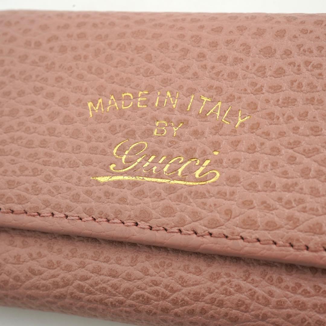 ✨プレゼント梱包✨　GUCCI キーケース　キーリング　6連　ロゴ　GG