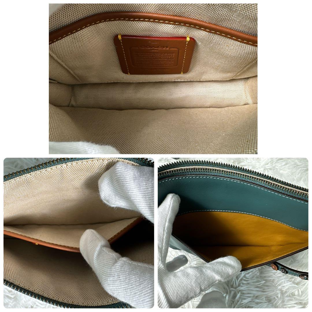 極美品✨コーチ ティーローズ ショルダーバッグ 2way 21037 セカンド