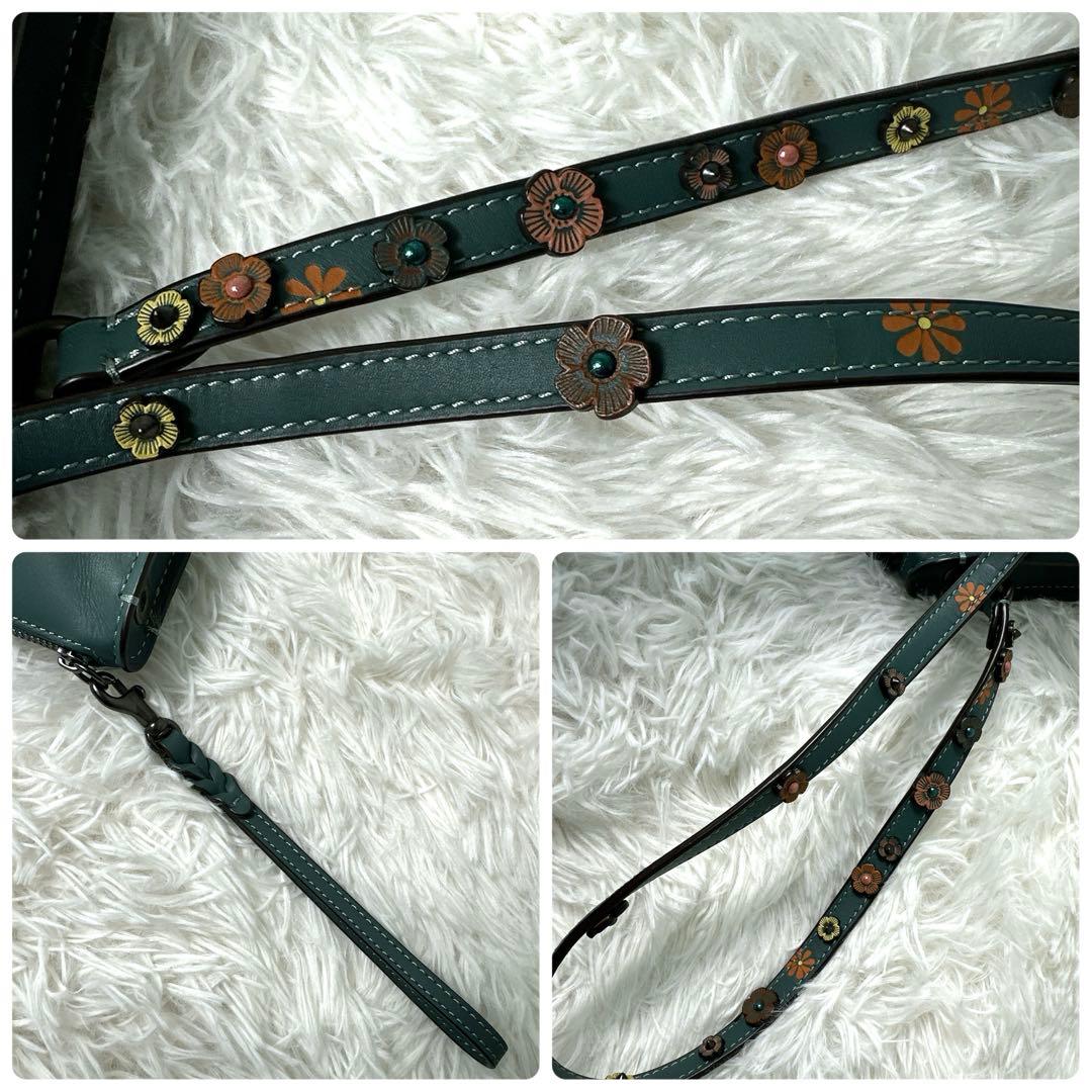 極美品✨コーチ ティーローズ ショルダーバッグ 2way 21037 セカンド