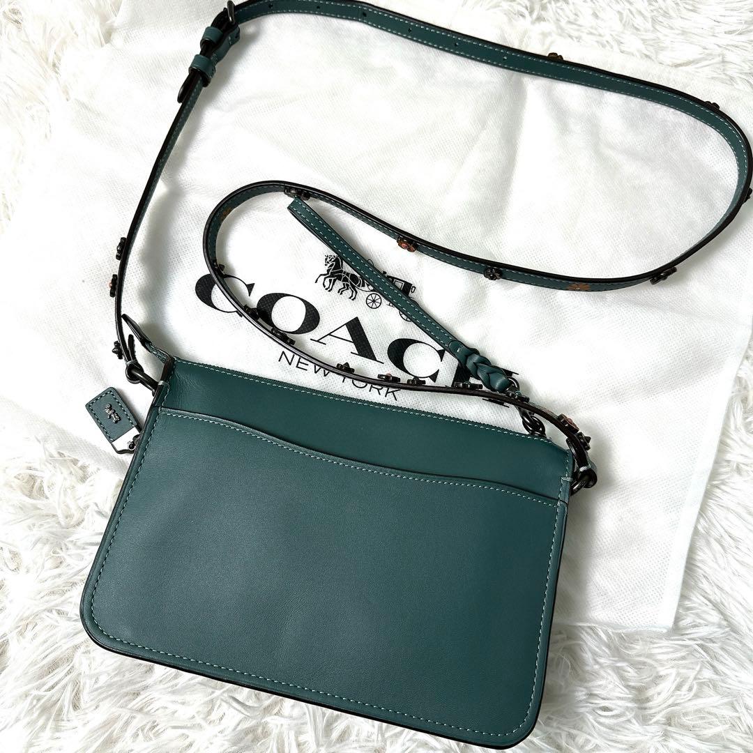 極美品✨コーチ ティーローズ ショルダーバッグ 2way 21037 セカンド