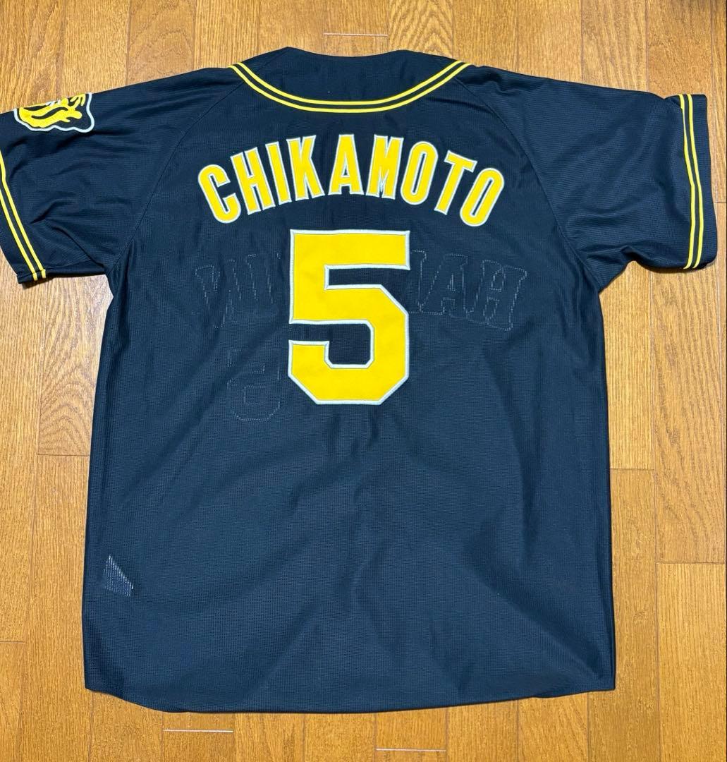 【美品・レア】阪神タイガース 近本光司 ユニフォーム ビジター L ブラック