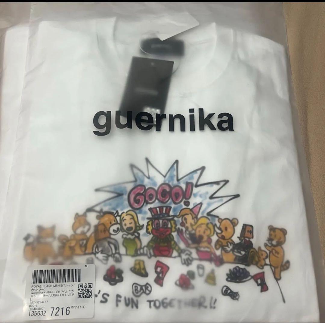 【新品未使用】guernika 北電子 ジャグラーコラボ Tシャツ L