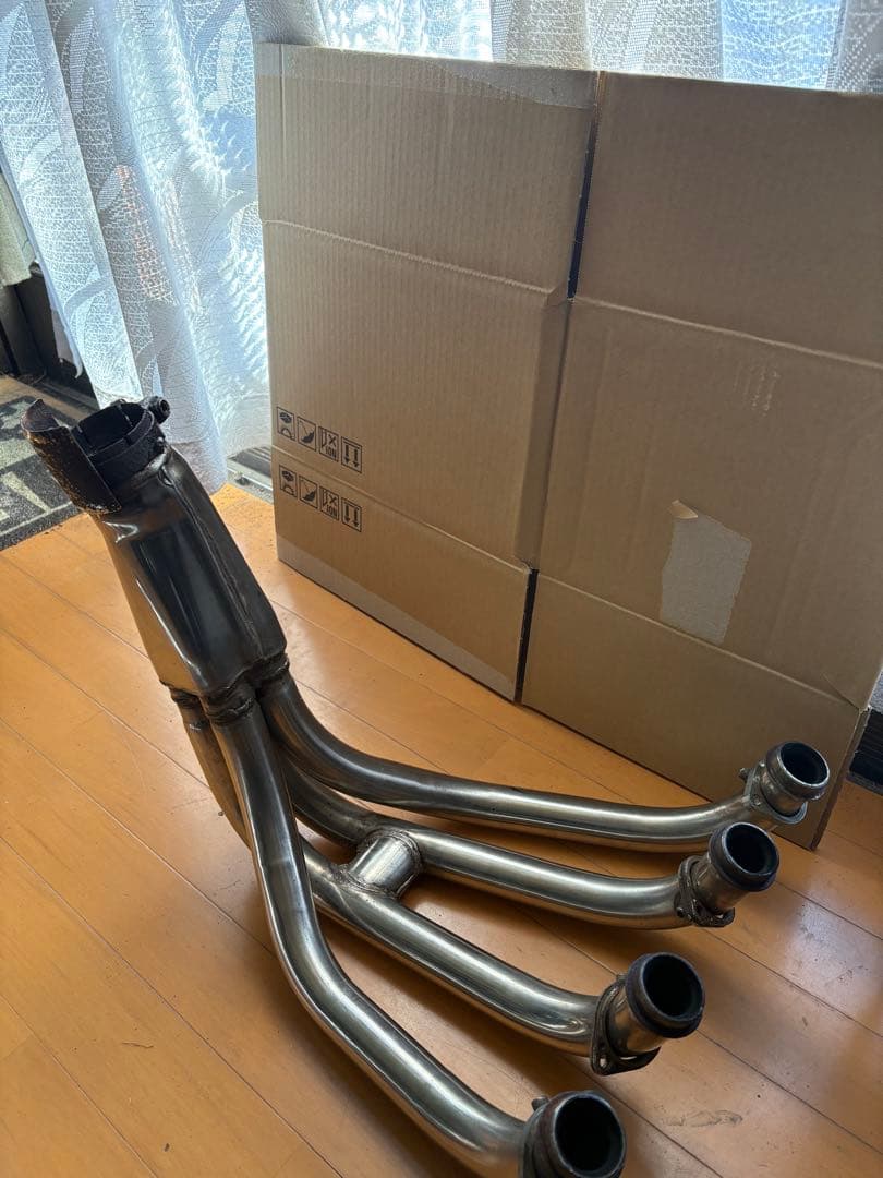 イナズマ400純正マフラー26E2フルエキGK7BA、97-01年