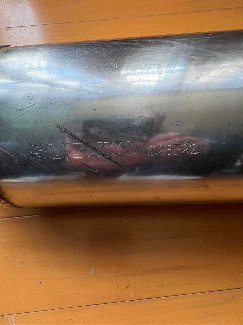 イナズマ400純正マフラー26E2フルエキGK7BA、97-01年