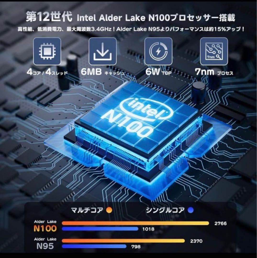 ACENAGIC ミニPC 12GB RAM 256GB SSD