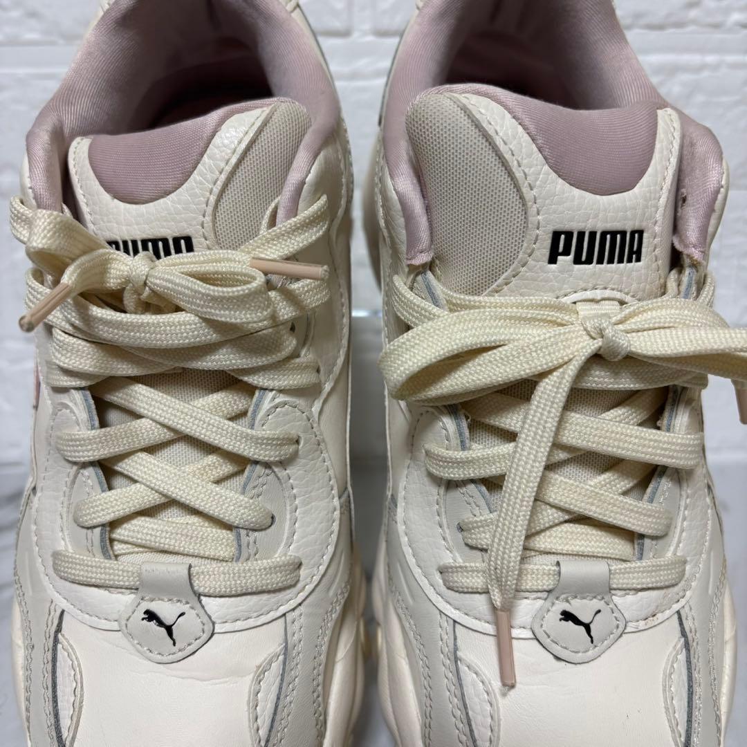 【希少】PUMA パルサー ウェッジ ウィメンズ リボンスニーカー 限定 厚底