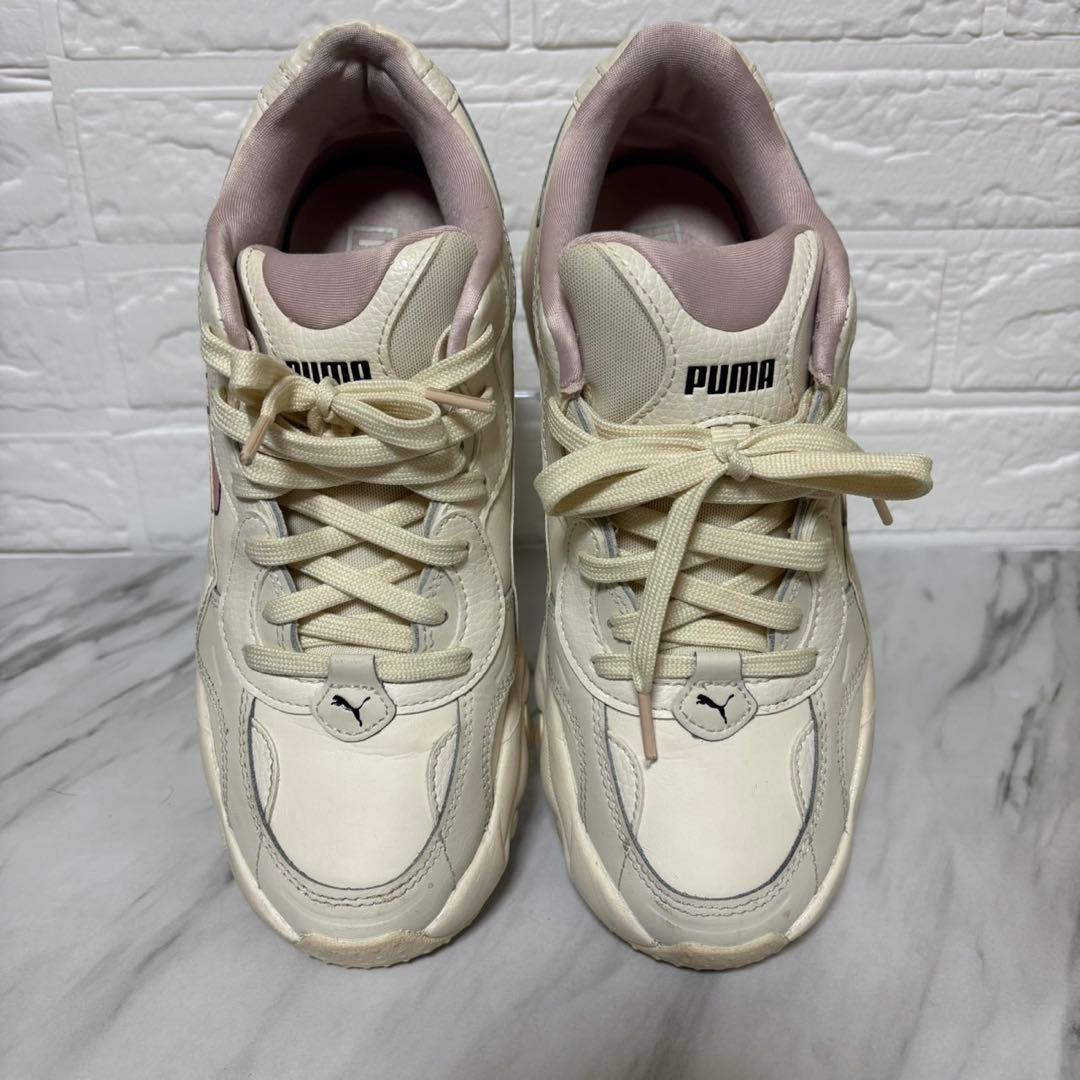 【希少】PUMA パルサー ウェッジ ウィメンズ リボンスニーカー 限定 厚底