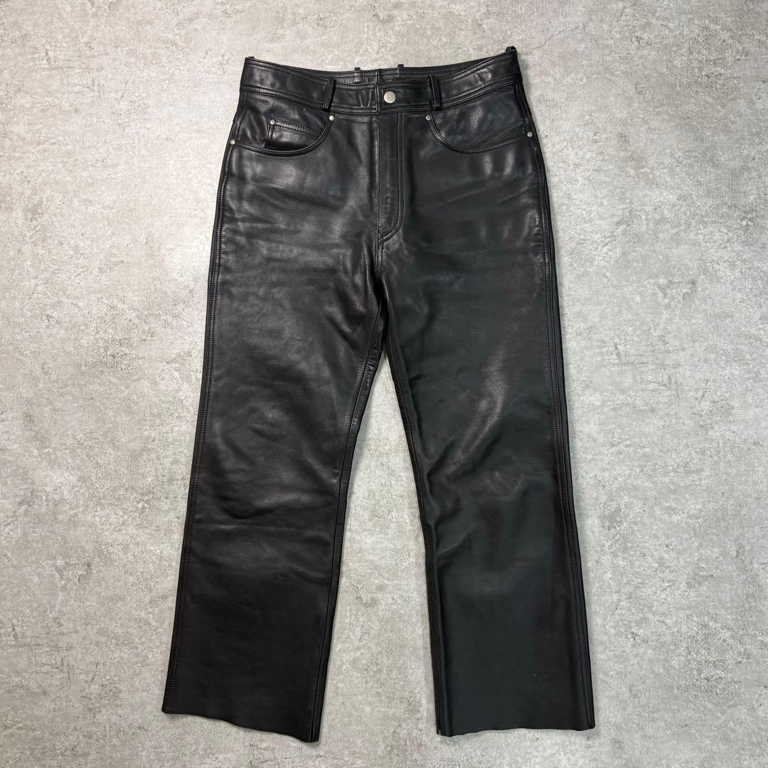 Harley-Davidson ハーレーダビットソン【W36】レザーパンツ 牛革