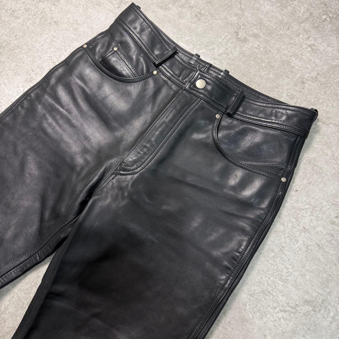 Harley-Davidson ハーレーダビットソン【W36】レザーパンツ 牛革