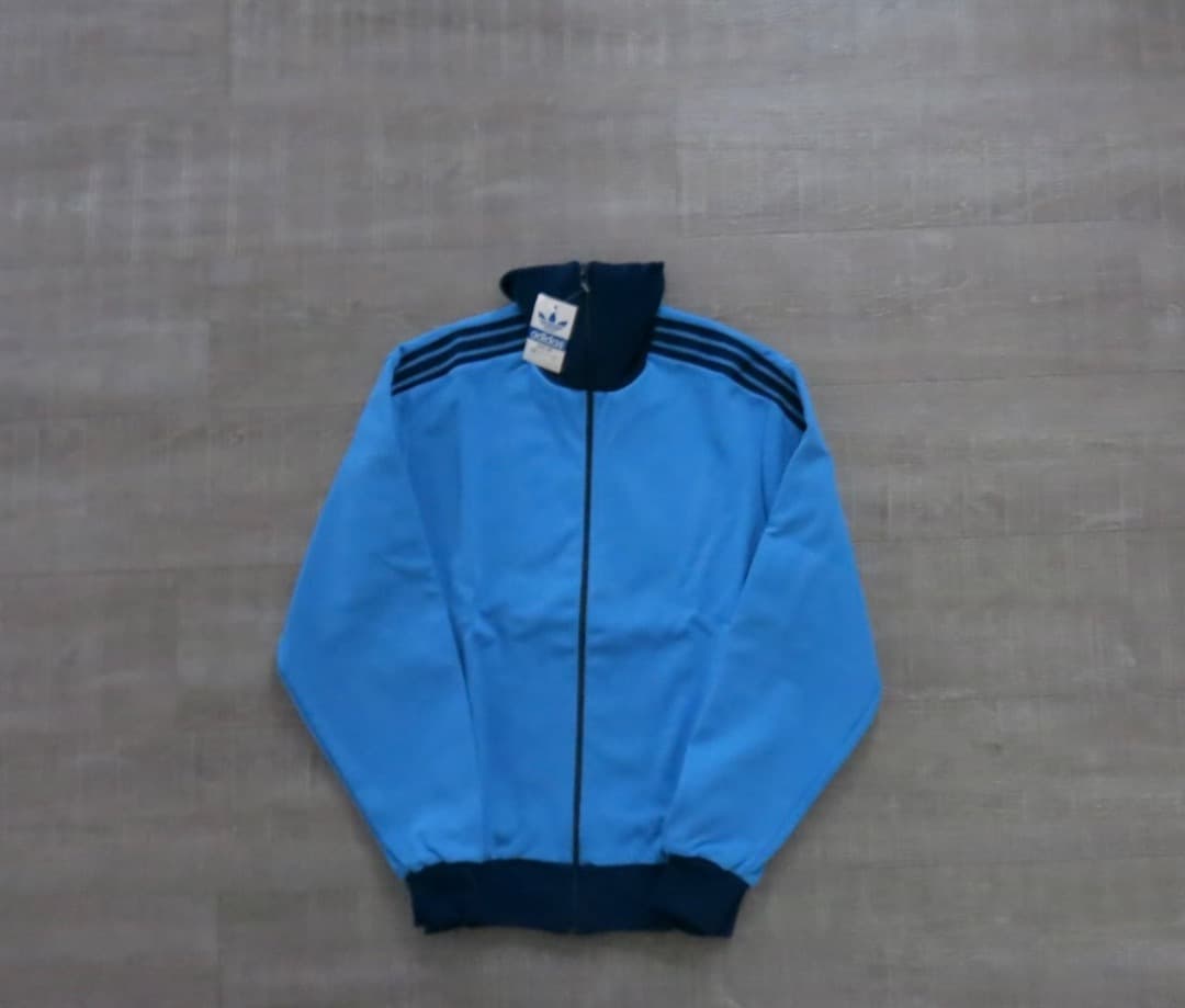 未使用 adidas トラックジャケット トレフォイル ジャージ 西ドイツ製