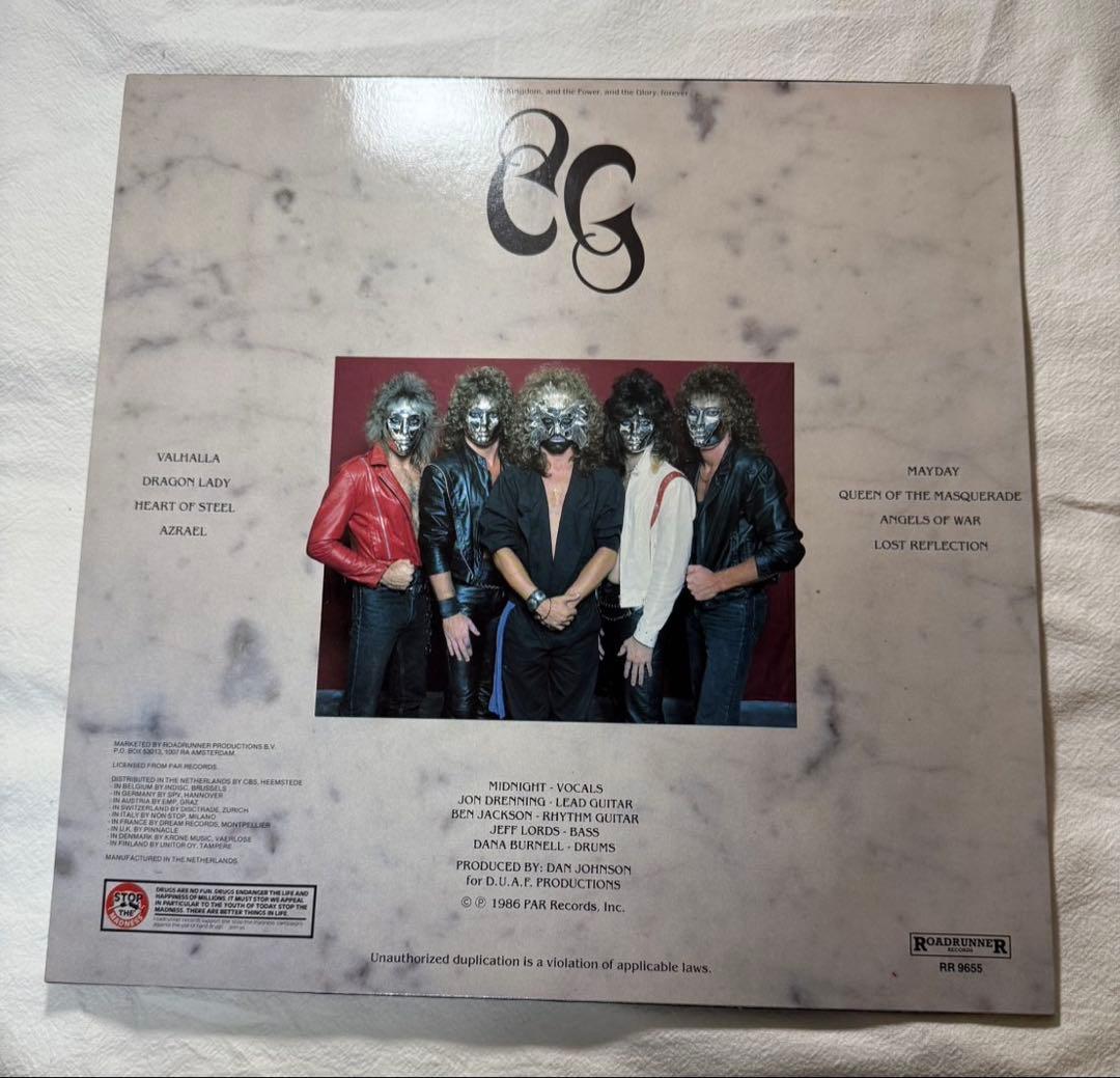 CRIMSON GLORY 「CRIMSON GLORY」LP