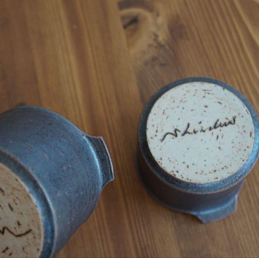 橋本忍　耐熱鉄黒ココット オーブン皿　直火　作家もの