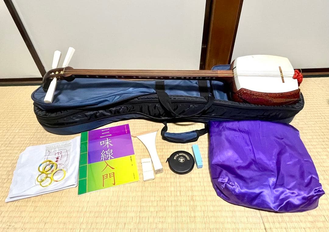 津軽三味線 入門・初心者用一式セット 届いてすぐに演奏可能