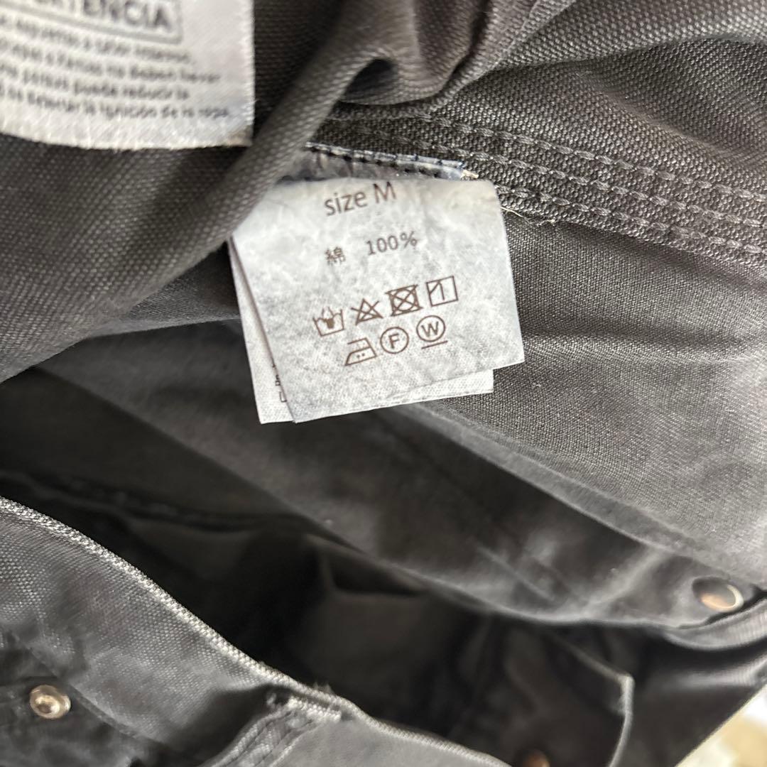 FI-Distressed Double Knee Pants(ブラック)